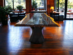 Exotic African Live Edge Leadwood Table (L109" x W40")