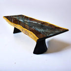 Exotic African Live Edge Leadwood Table (L109" x W40")