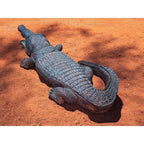 Hand-Carved Ironwood Alligator Carving