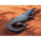 Hand-Carved Ironwood Alligator Carving
