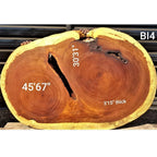 Brown Ivory Slice (45.67" x 30.31" x 3.15")