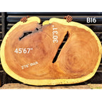 Brown Ivory Slice (45.67" x 30.31" x 2.76")