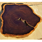 Leadwood Slice (37'80" x 34.25" x 3.54")