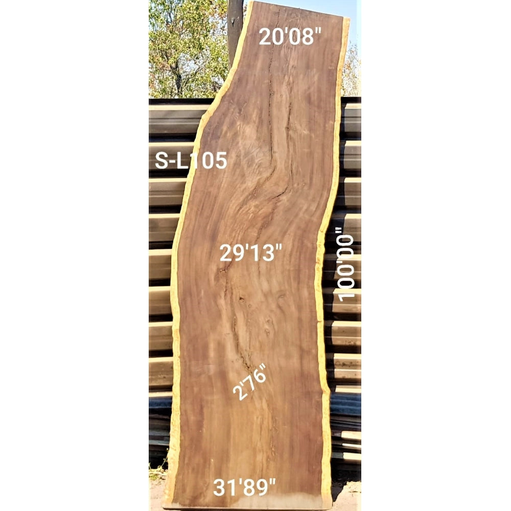 Leadwood Slab (100" x 31.89" x 2.76")
