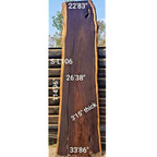 Leadwood Slab (114.96" x 33.86" x 3.15")