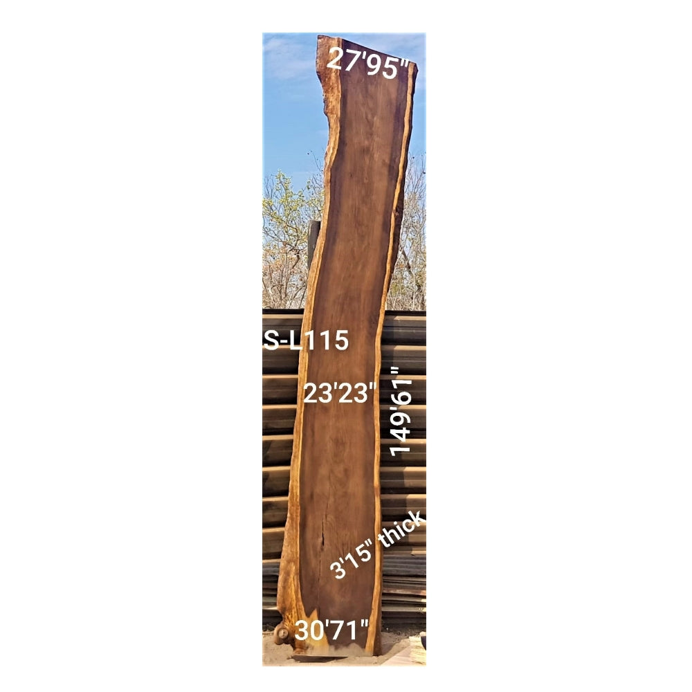 Leadwood Slab (149.61" x 30.71" x 3.15")