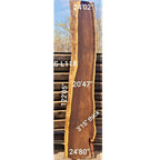 Leadwood Slab (122.05" x 24.80" x 3.15")