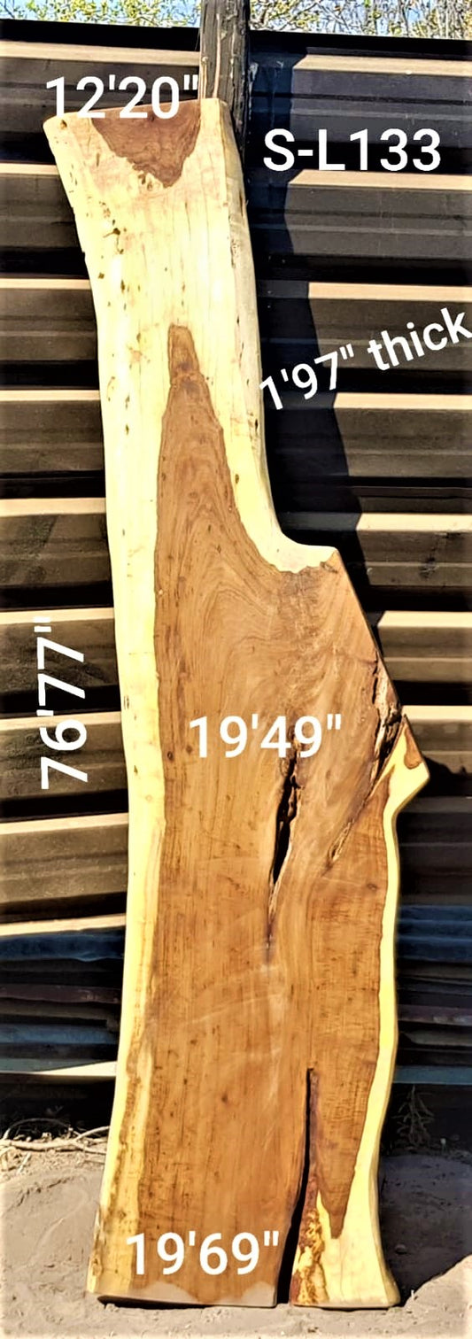 Leadwood Slab (76.77" x 19.49" x 1.97")