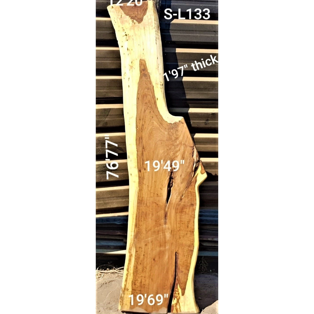 Leadwood Slab (76.77" x 19.49" x 1.97")
