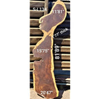 Leadwood Slab (81.89" x 20.47" x 1.77")