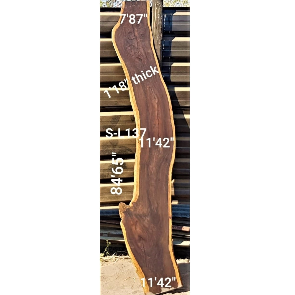Leadwood Slab (84.65" x 11.42" x 1.18")