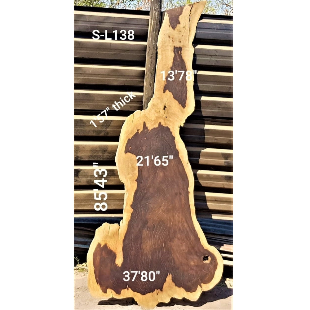 Leadwood Slab (85.43" x 37.80" x 1.57")