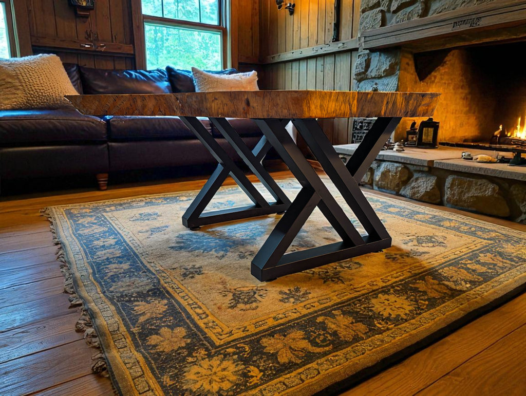 Leadwood Live Edge Coffee Table (43.31" x 33.86" x 3.35")