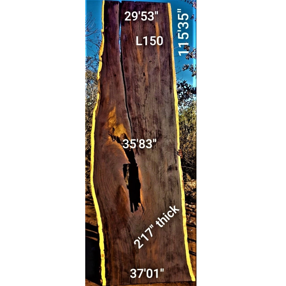 Leadwood Slab (115.35" x 37.01" x 2.17")
