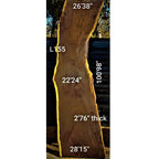 Leadwood Slab (100.98" x 28.15" x 2.76")