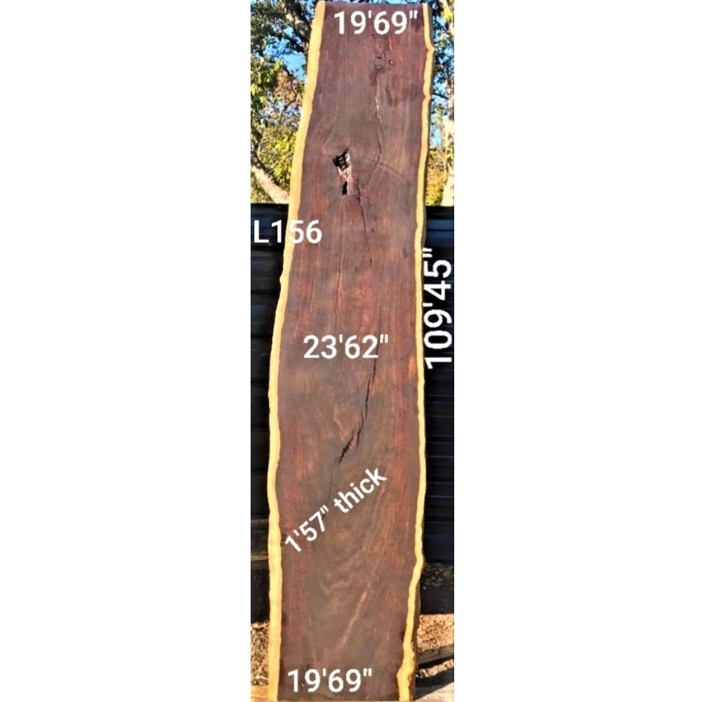 Leadwood Slab (109.45" x 23.62" x 1.57")