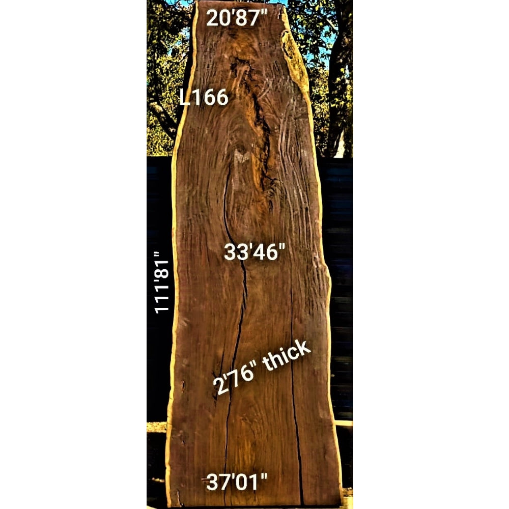 Leadwood Slab (111.81" x 37.01" x 2.76")
