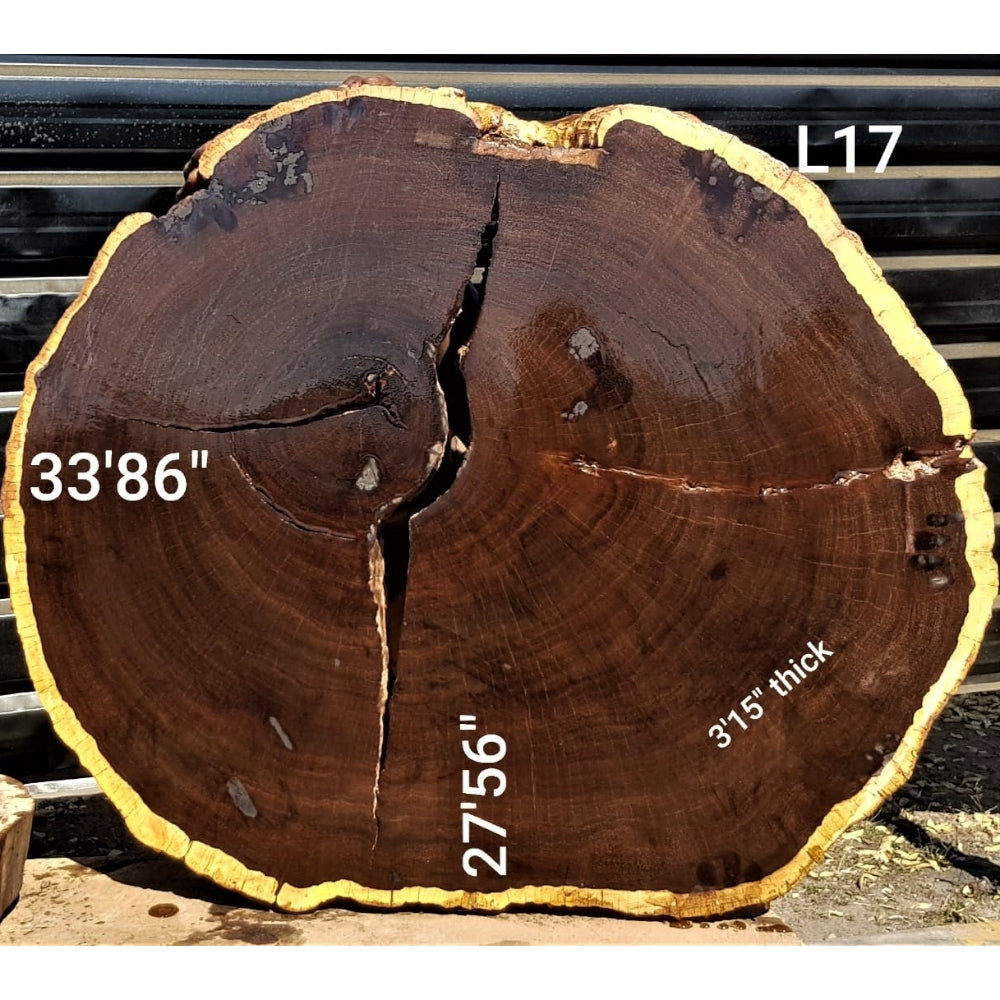 Leadwood Slice (33.86" x 27.56" x 3.15")