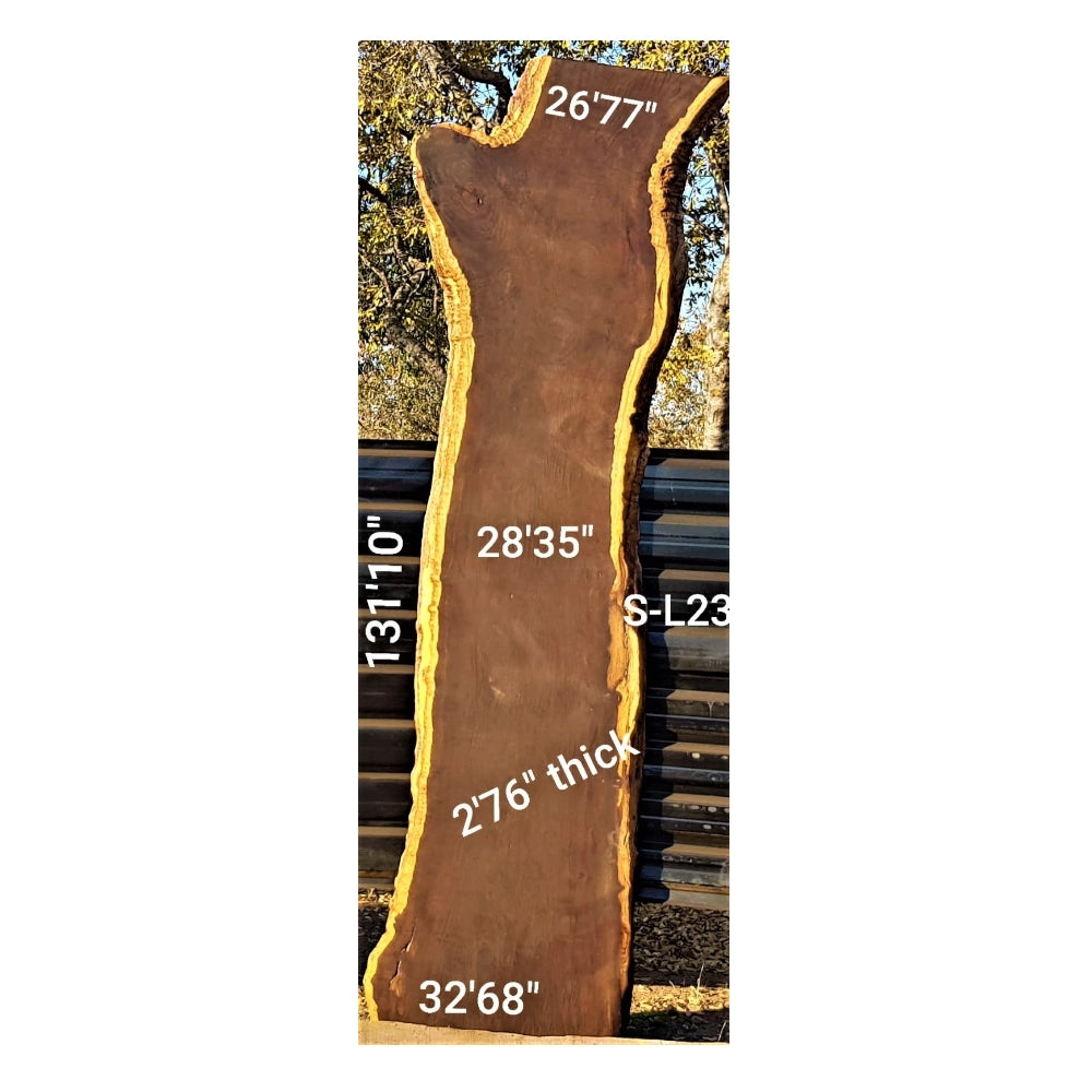Leadwood Slab (131.10" x 32.68" x 2.76")
