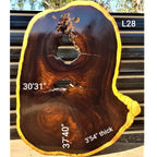 Leadwood Slice (37.40" x 30.31" x 3.54")