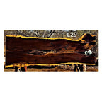 Leadwood Slab (120.08" x 26.77" x 2.36")