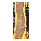 Leadwood Slab (88.58" x 33.46" x 2.56")