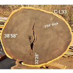 Leadwood Slice (38.58" x 32.28" x 3.54")