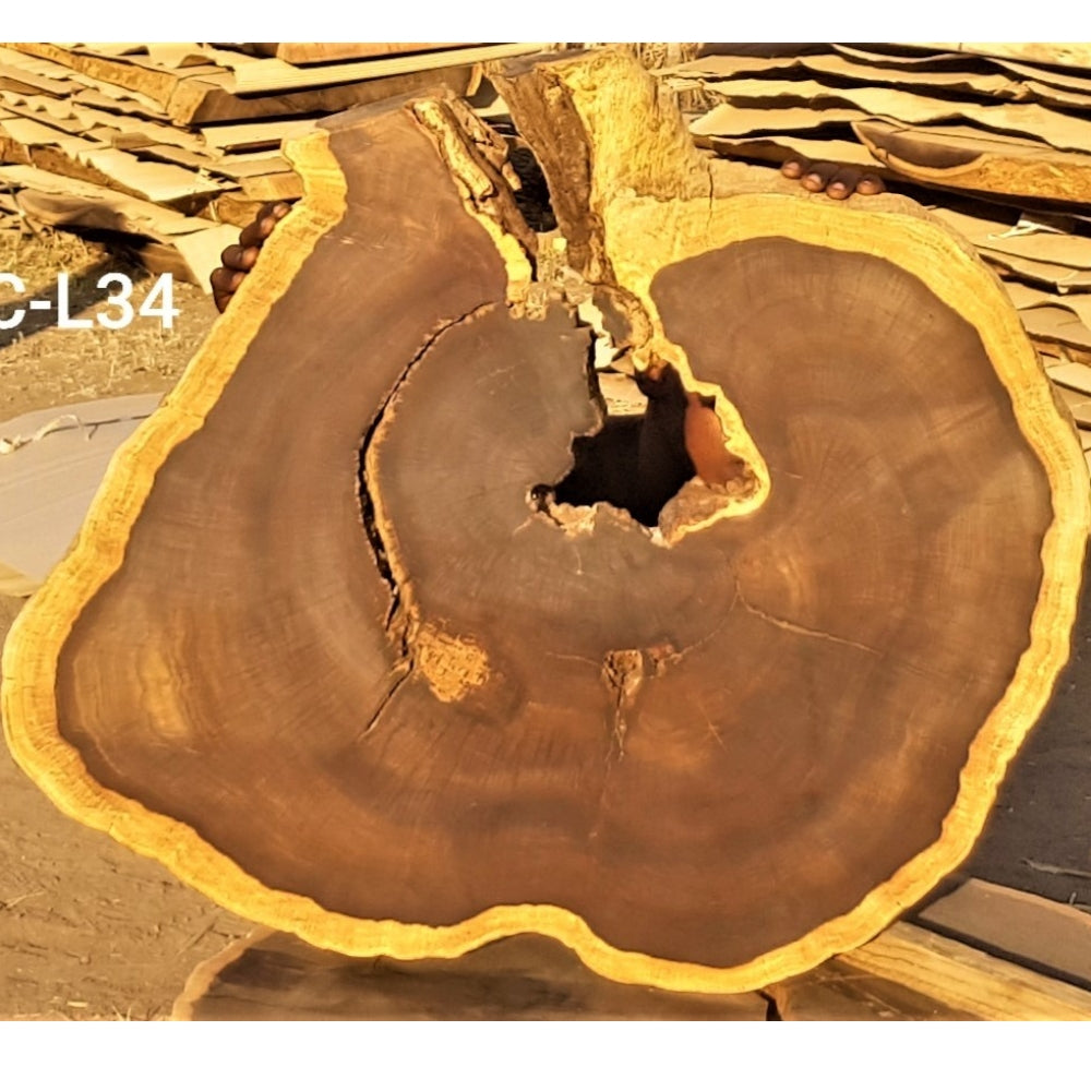 Leadwood Slice (33.86" x 29.53" x 2.76")