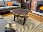 Leadwood Live Edge Coffee Table (33.86" x 29.53" x 2.76")