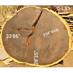 Leadwood Slice (33.86" x 28.53" x 3.54")