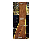 Leadwood Slab (119.69" x 38.58" x 1.97")
