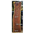 Leadwood Slab (108.46" x 26.77" x 2.56")
