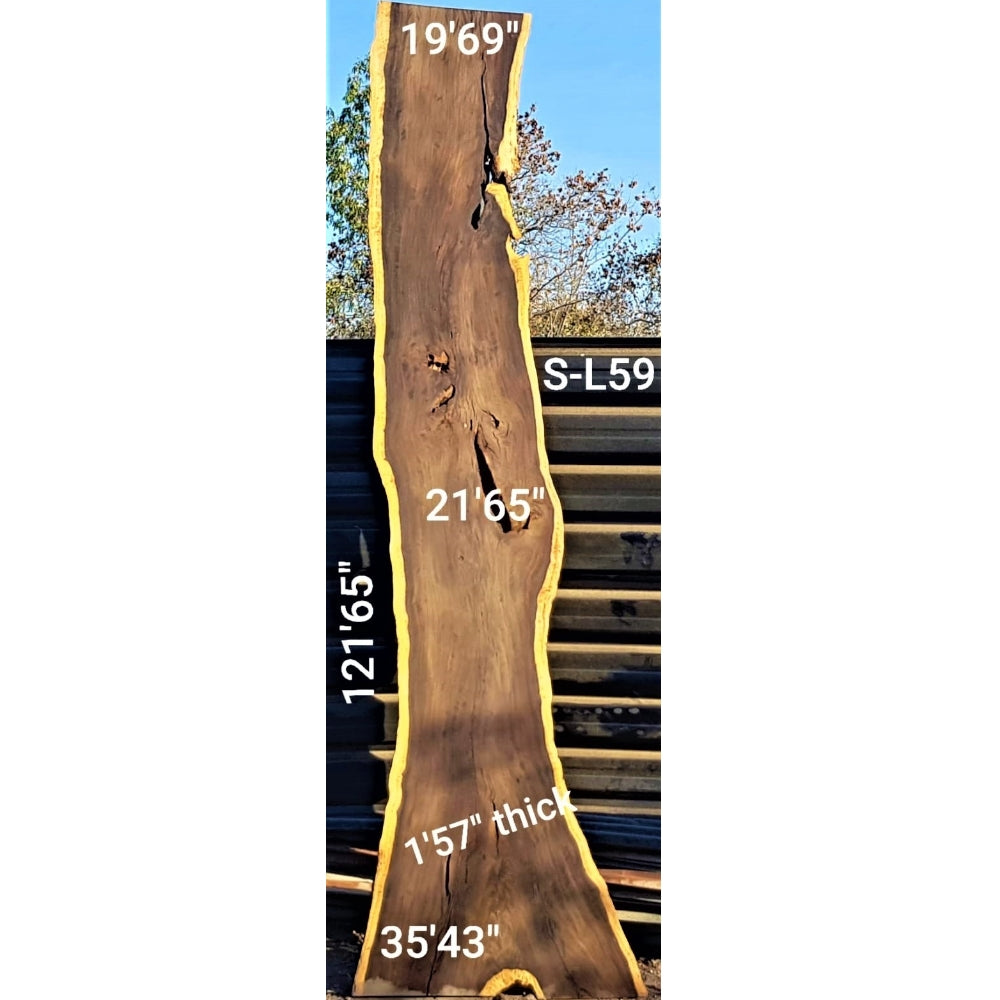 Leadwood Slab (121.65" x 35.43" x 1.57"