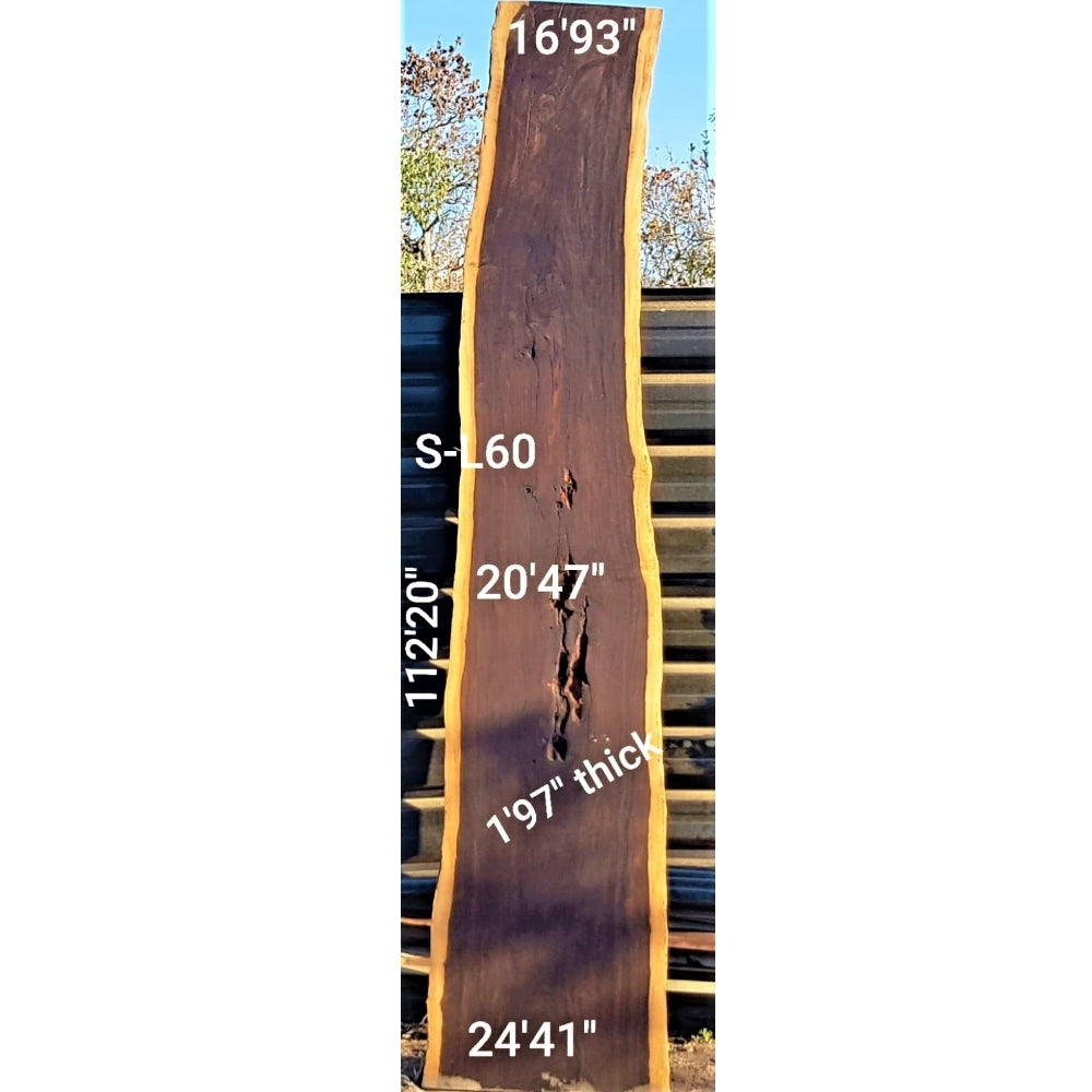 Leadwood Slab (112.20" x 24.41" x 1.97")