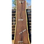 Leadwood Slab (101.18" x 37.01" x 2.76")