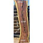 Leadwood Slab (90.55" x 29.53" x 1.97")