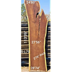 Leadwood Slab (113.39" x 28.74" x 2.76")