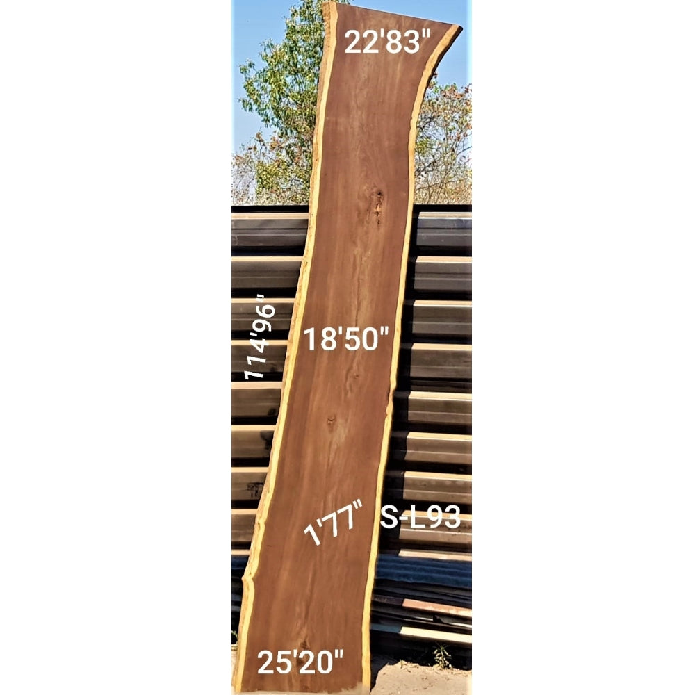 Leadwood Slab (114.96" x 25.20" x 1.77")