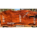 Mahogany Slab (104.53" x 44.09" x 2.76")