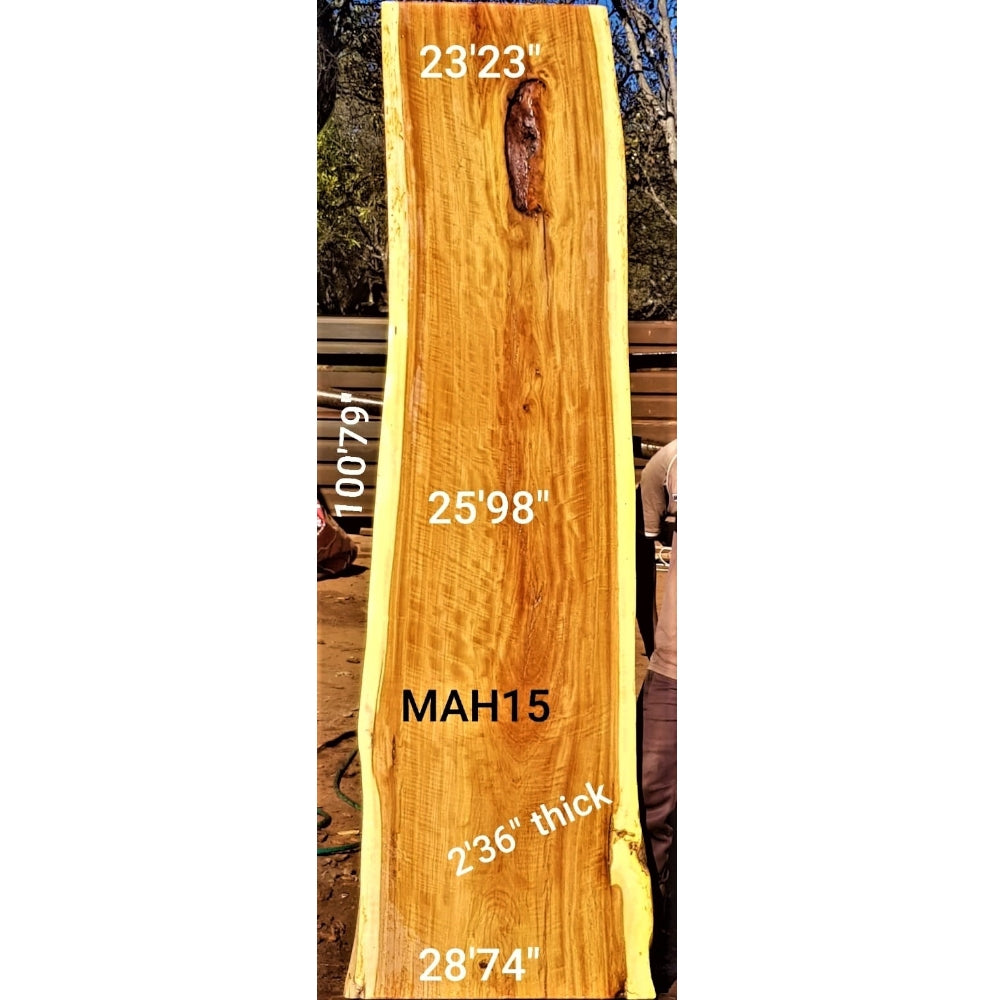 Mahogany Slab (100.79" x 28.74" x 2.36")