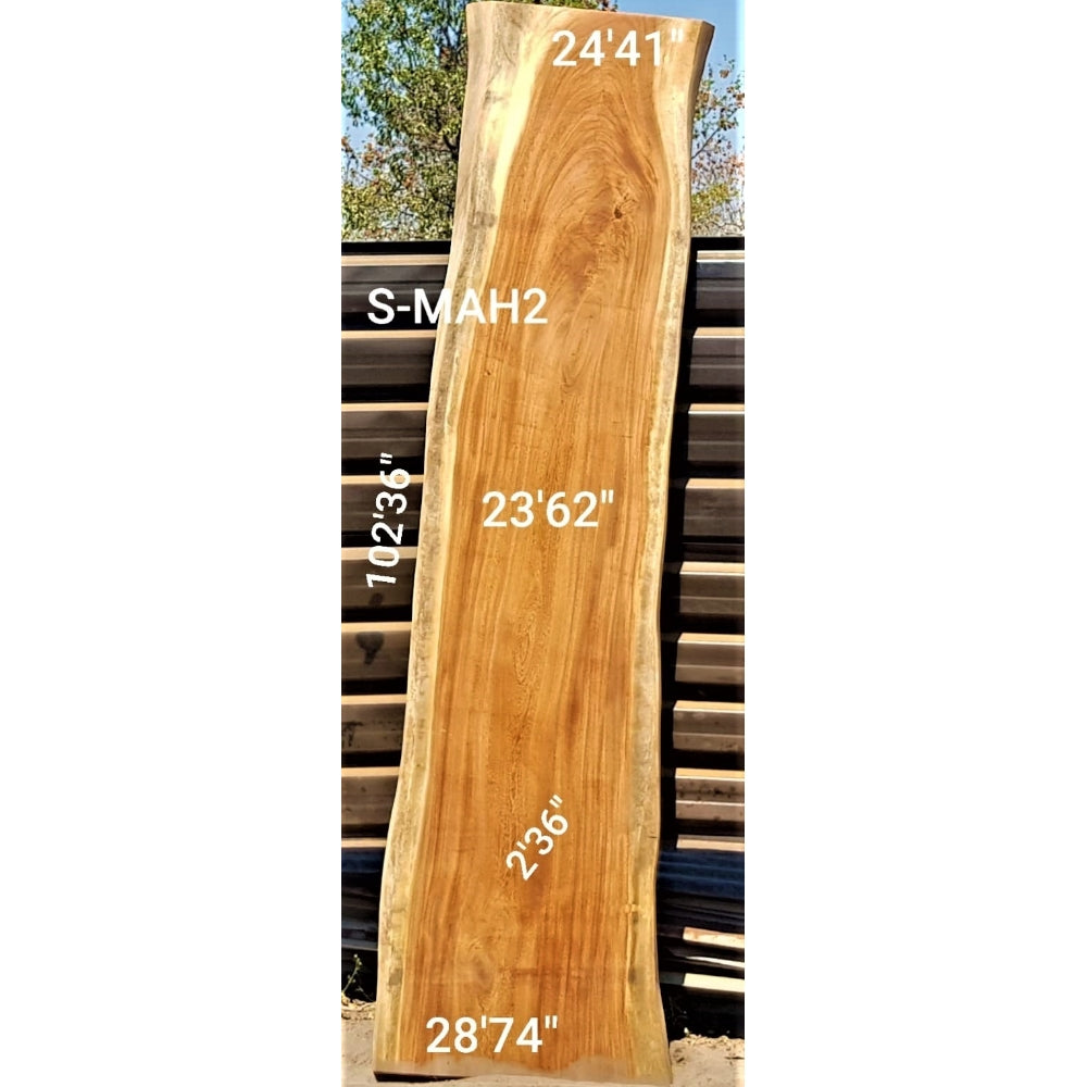 Mahogany Slab (102.36" x 28.74" x 2.36")