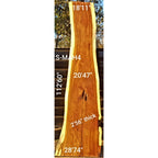 Mahogany Slab (112.60" x 28.74" x 2.56")