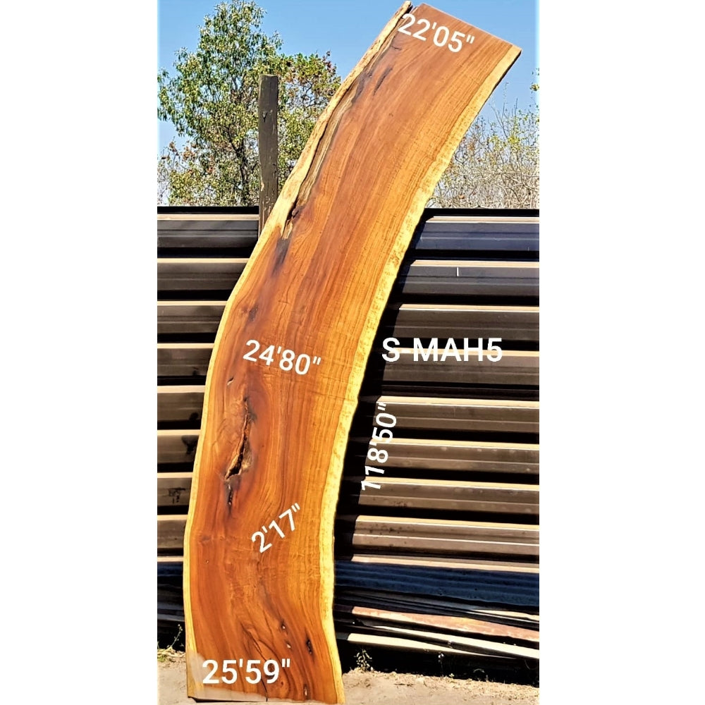 Mahogany Slab (118.50" x 25.59" x 2.17")