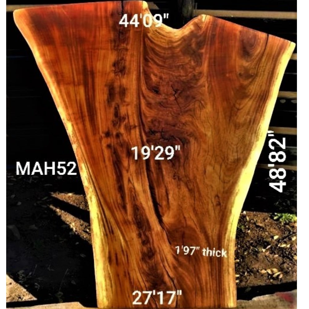 Mahogany Slab (48.82" x 44.09" x 1.97")