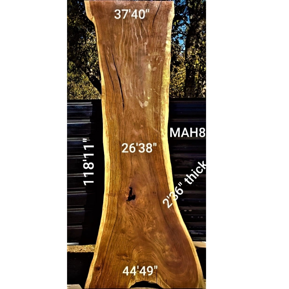 Mahogany Slab (118.11" x 26.38" x 2.36")