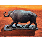 Hand-Carved Ironwood Buffalo Carving