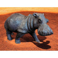 Hand-Carved Ironwood Hippopotamus Carving