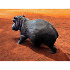 Hand-Carved Ironwood Hippopotamus Carving