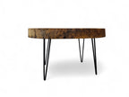 Sandkiaat Live Edge Coffee Table (30" x 28" x 3")