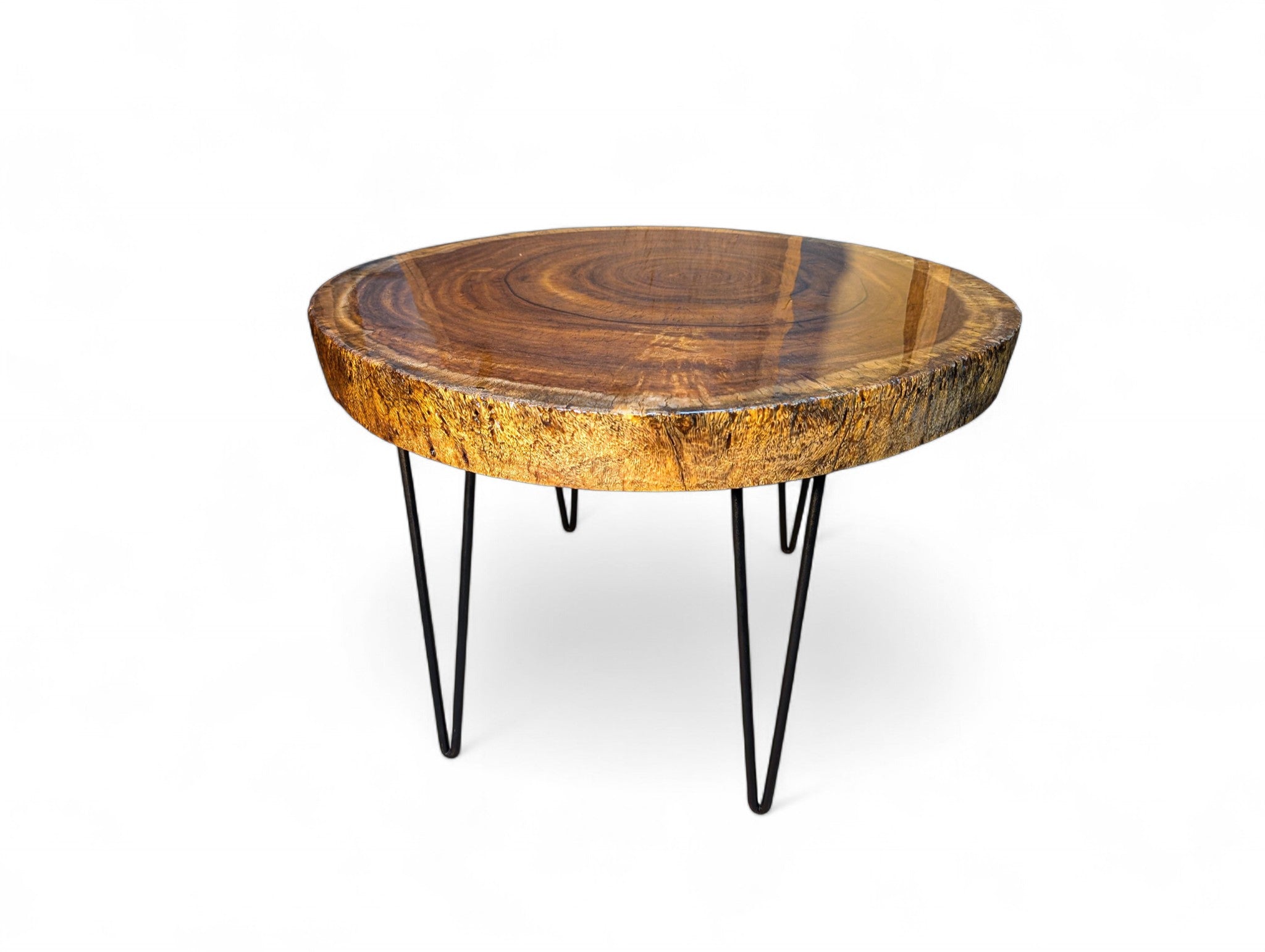 Sandkiaat Live Edge Coffee Table (30" x 29" x 3")